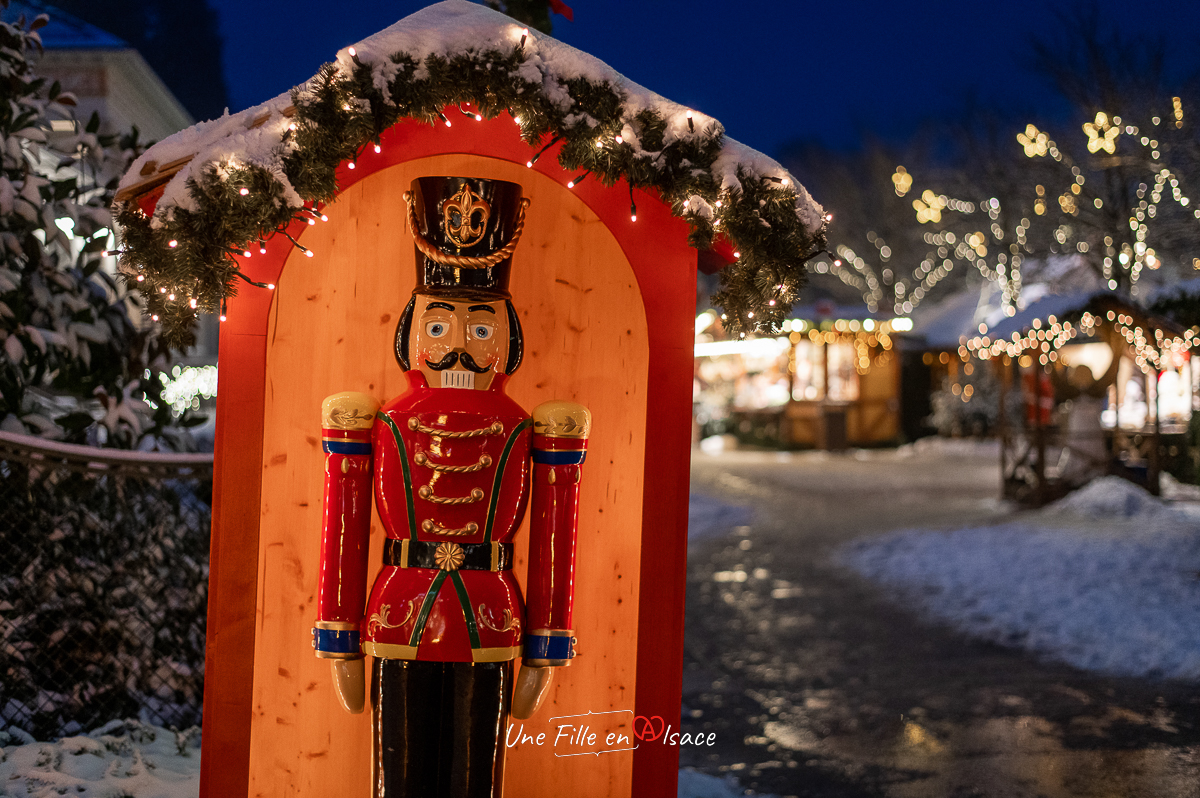 Le marché de Noël à Baden-Baden en Allemagne